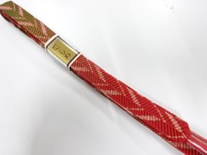 未使用品　正絹　手組帯締め